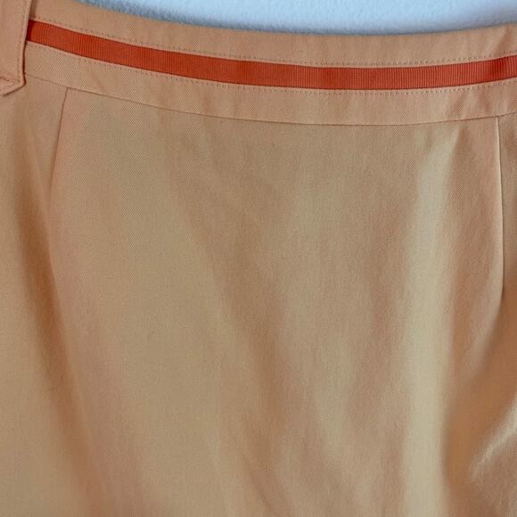TEHAMA Light Orange Creamsicle Color Athletic Skort Size 8 - Picture 8 of 8